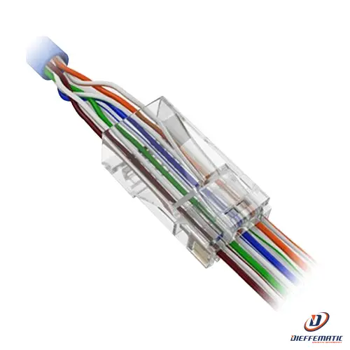 Con300-Cat6-Ez Connettore Rj45 Safire Confezione 50 Pz