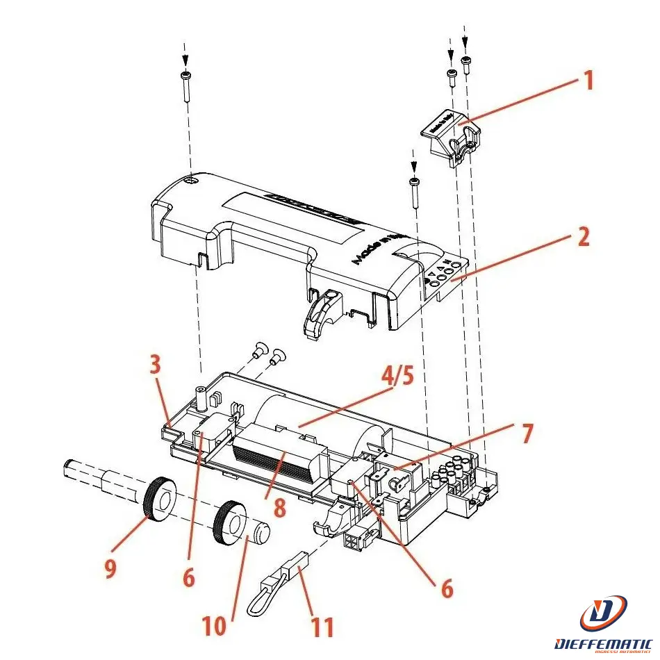 Condensatore F - 20 Mf C/cavo Acm 40110201 Ricambio Originale Automazione Nuovo