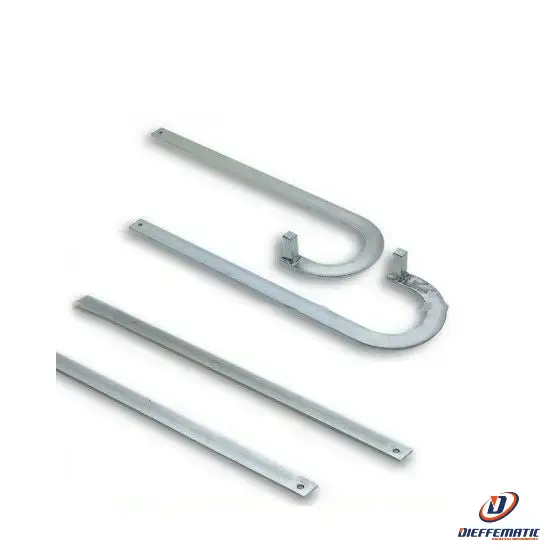 Coppia Di Bracci Curvi Telescopici Standard Nice Tna6 Per Ten
