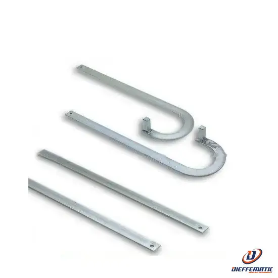 Coppia Di Bracci Curvi Telescopici Standard Nice Tna6 Per Tenkit