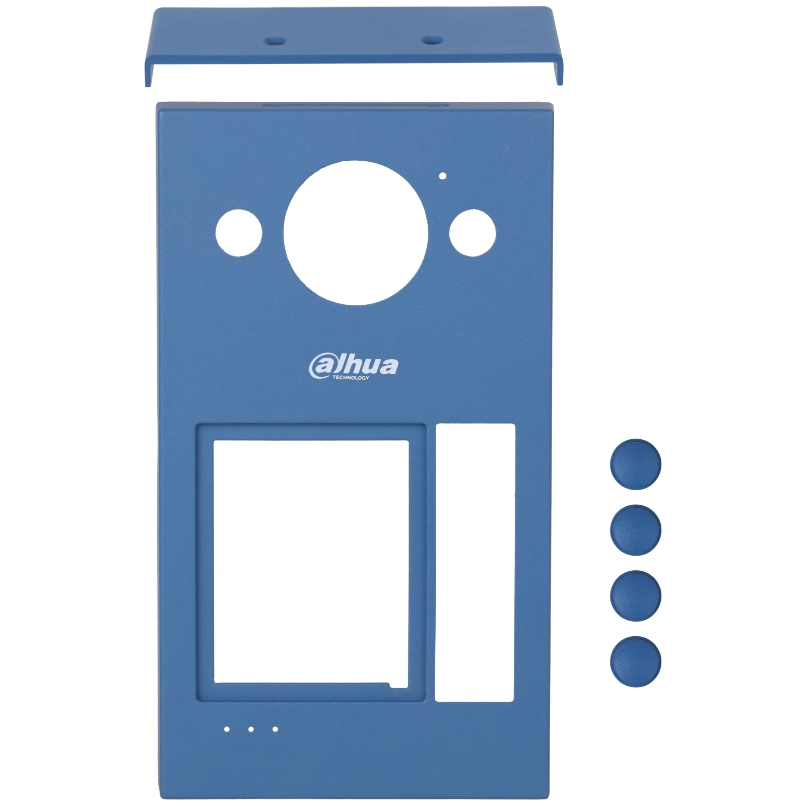 Cover Blu Per Vto3312Q-P E Vto3311Q-Wp Dahua Vtm57 Videocitofonia Sicurezza