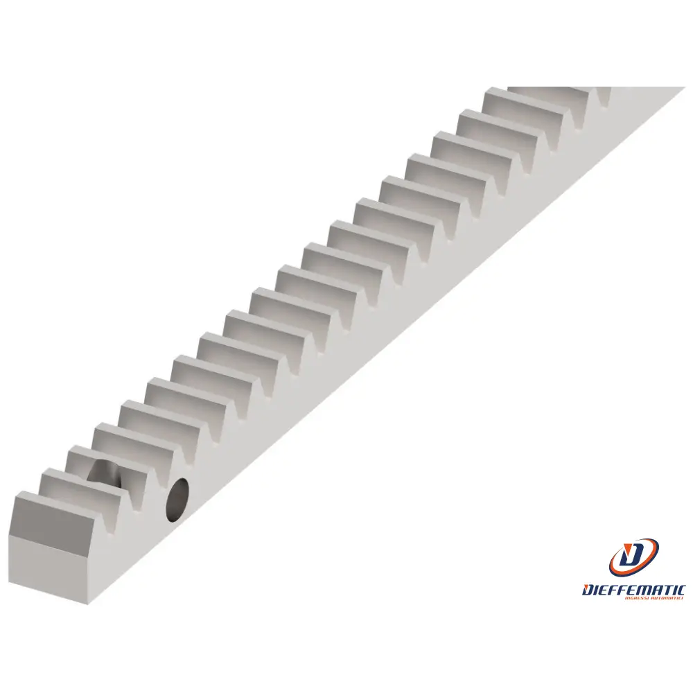 Cremagliera Zincata E Forata 22X22X2000 Mod.4 Fac 622/Zf2 Va6102.002 Automazione
