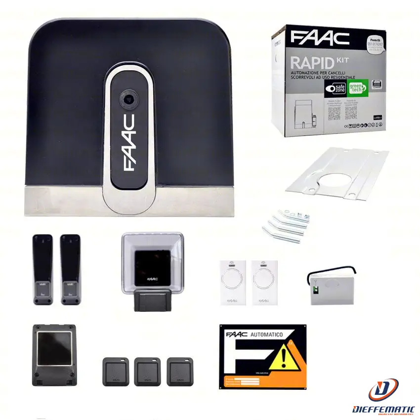 Cyclo Kit Set Perfect 24V 400Kg Faac 10599993 Ricambio Originale Automazione