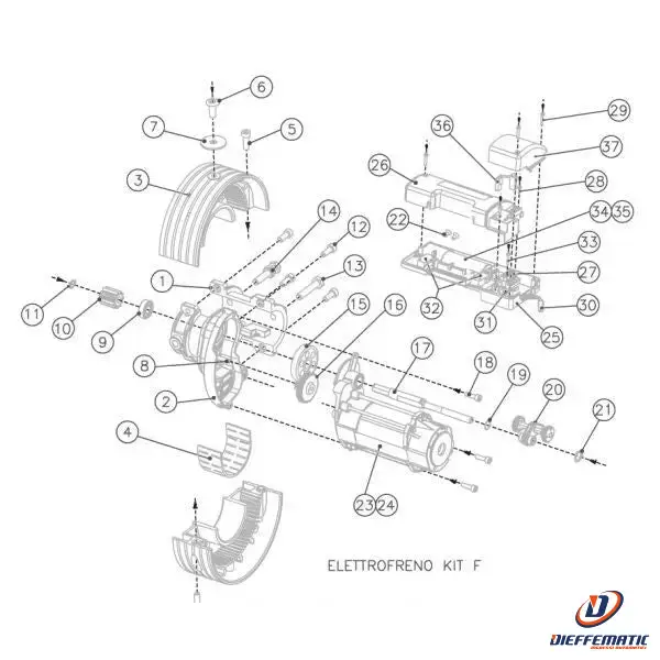 Dado M10 Per Eurotitan Hr Unititan Hr Ht Acm 40210003 Automazione Automatismi