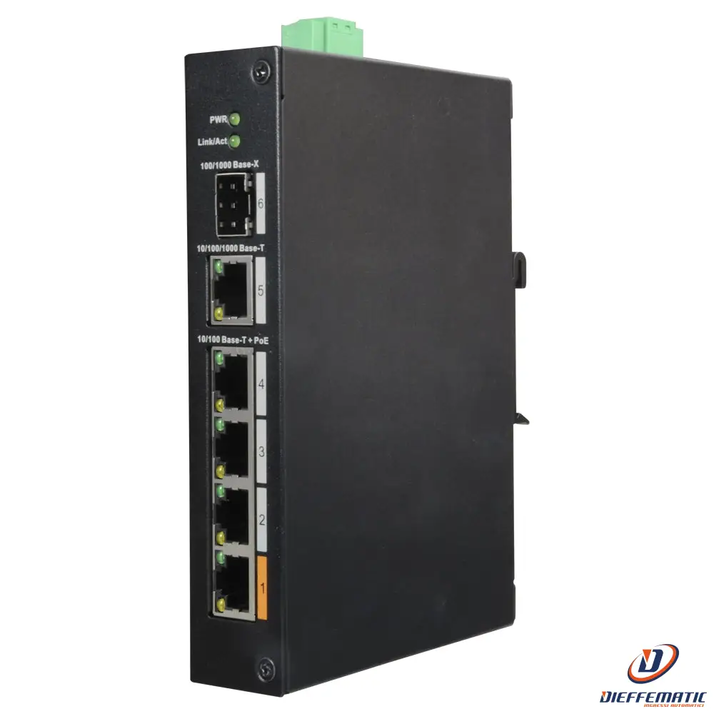 Dahua XS-SW0604HIPOE-F-60-DIN Switch PoE X-Security