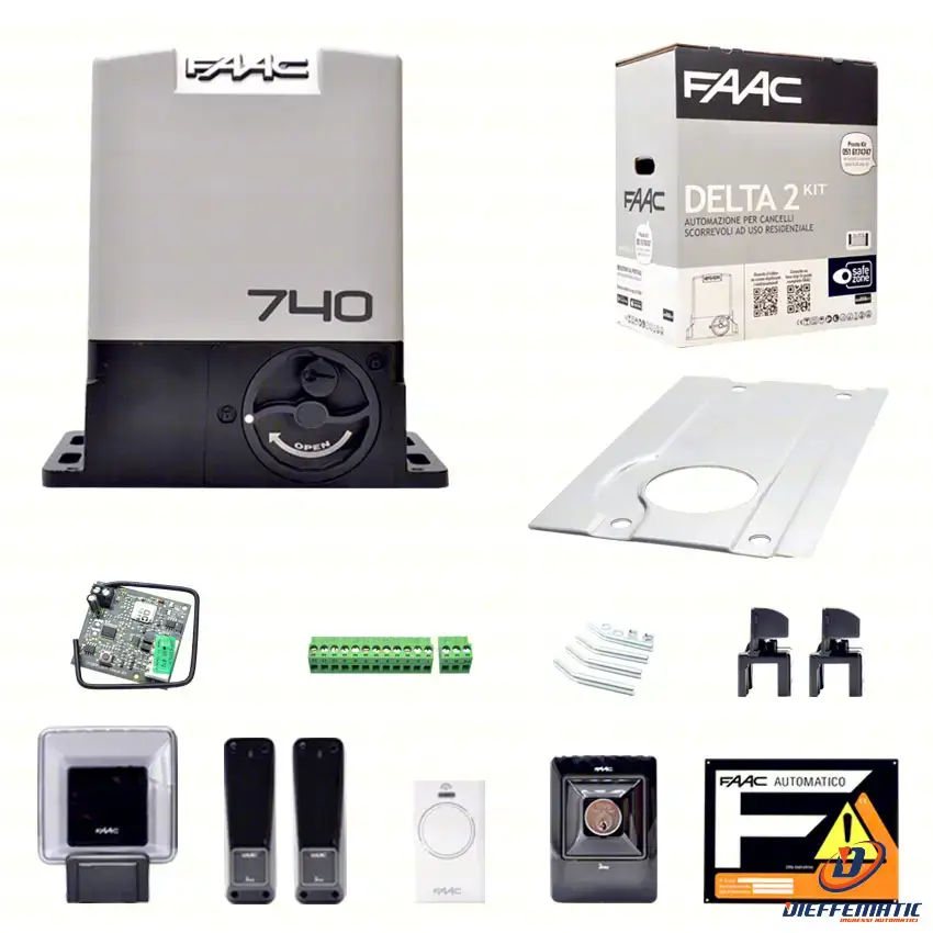 Delta 2 Kit Startbox Faac 10563093 Ricambio Originale Garanzia Automazione Nuovo