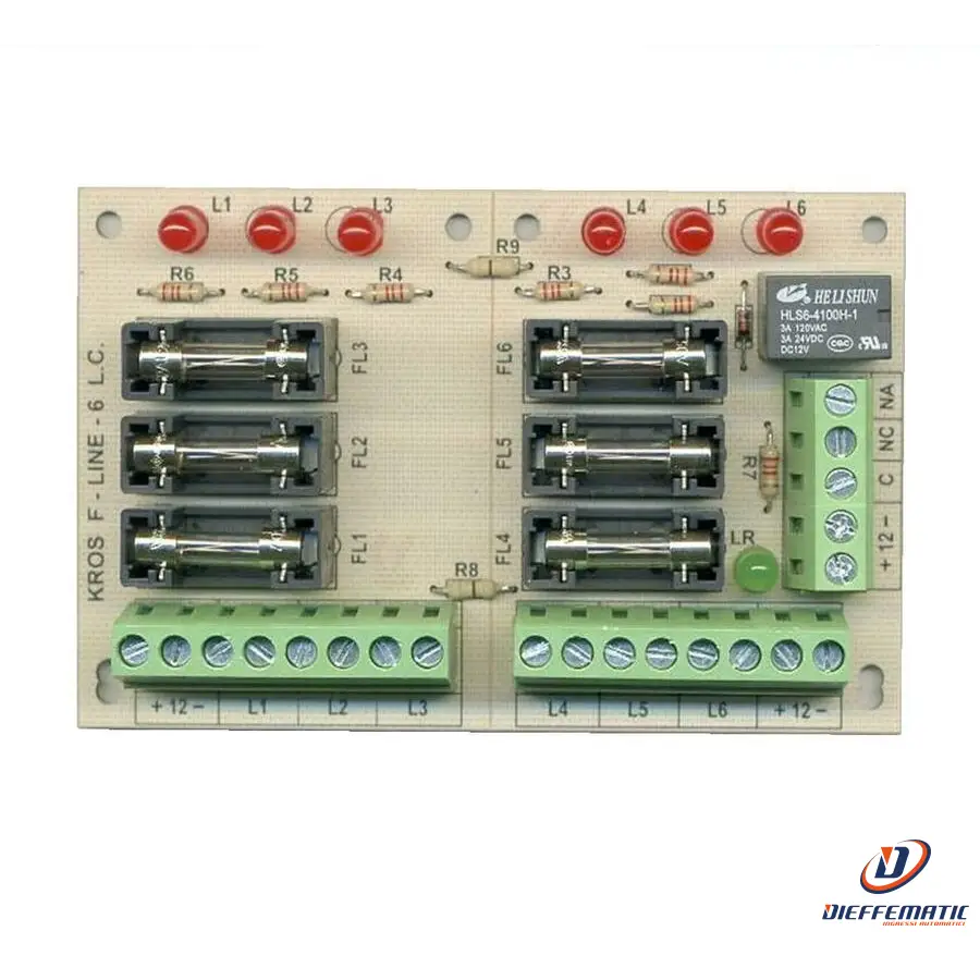 Distributore 2 Gruppi Di Alimentazioni 12 V Sotto Fusibile Securvera Ss-Fae