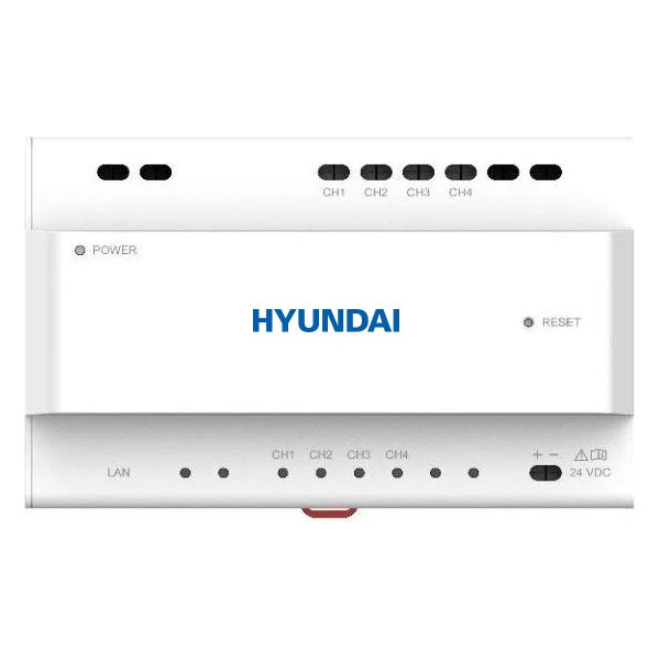Distributore Ip A 2 Fili Hyundai Hyu-1058 Videocitofonia Sorveglianza Sicurezza