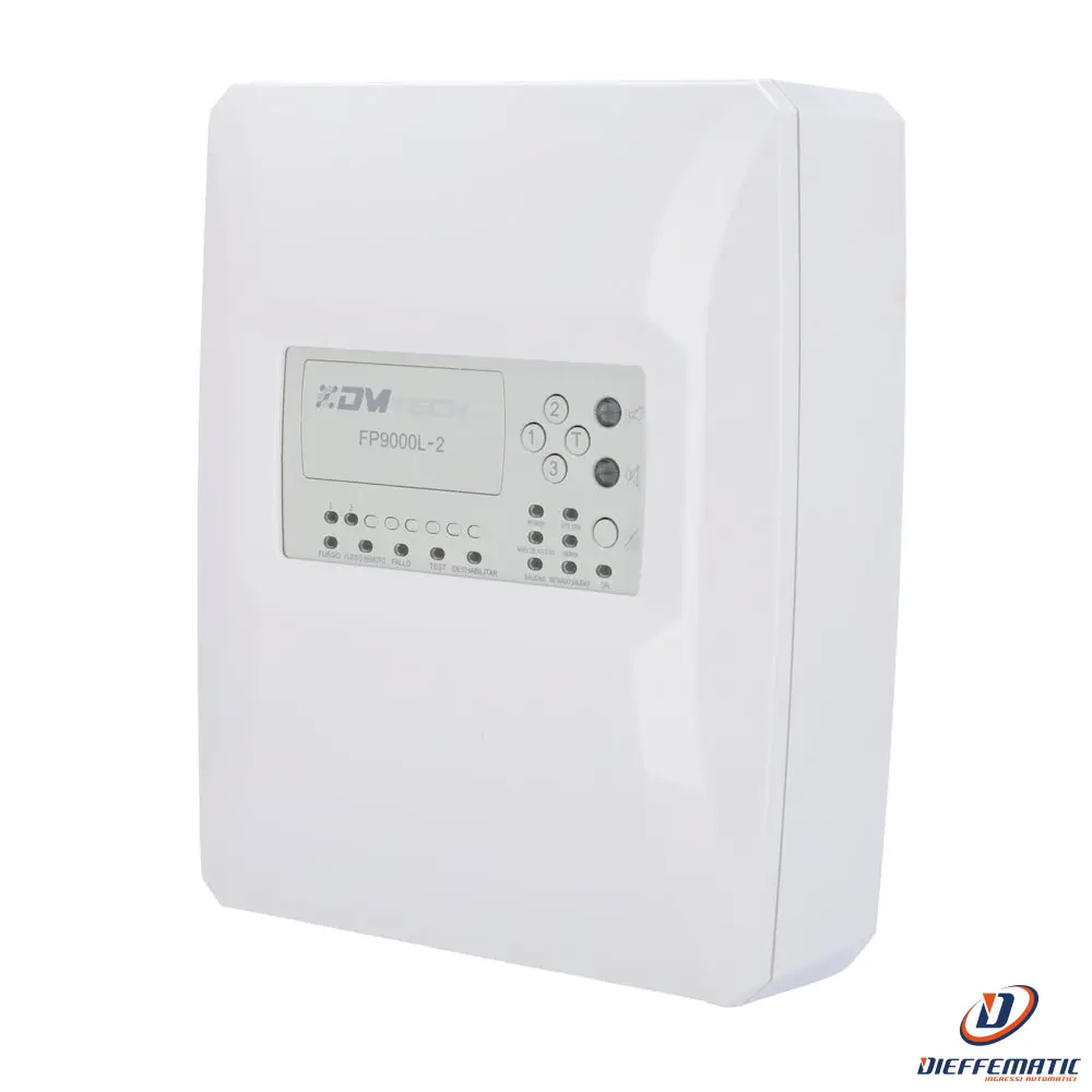 Dmtech Dmt-Fp9000L-2-It Centrale Convenzionale Di 2 Zone