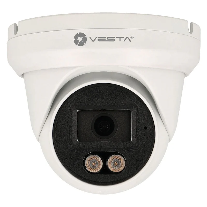 Dome Ip 6Mp Magic Color Lite Ai Da Esterno Vesta Ipc-T26-L-Mc Sorveglianza
