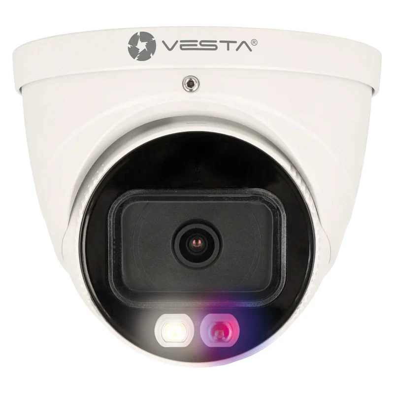 Dome Ip 6Mp Smart Dual Light Deterrence Ai Da Esterno Vesta Ipc-T36-As-Pv