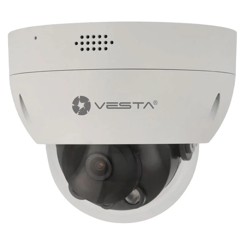 Dome Ip 8Mp Pro Ai Antivandalo Da Esterno Vesta Ipc-D38-As-L Sorveglianza