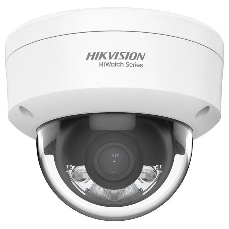 Dome Ip Colorvu 2Mp Antivandalo Da Esterno Hikvision Hiwatch Hwi-D129Ha-M