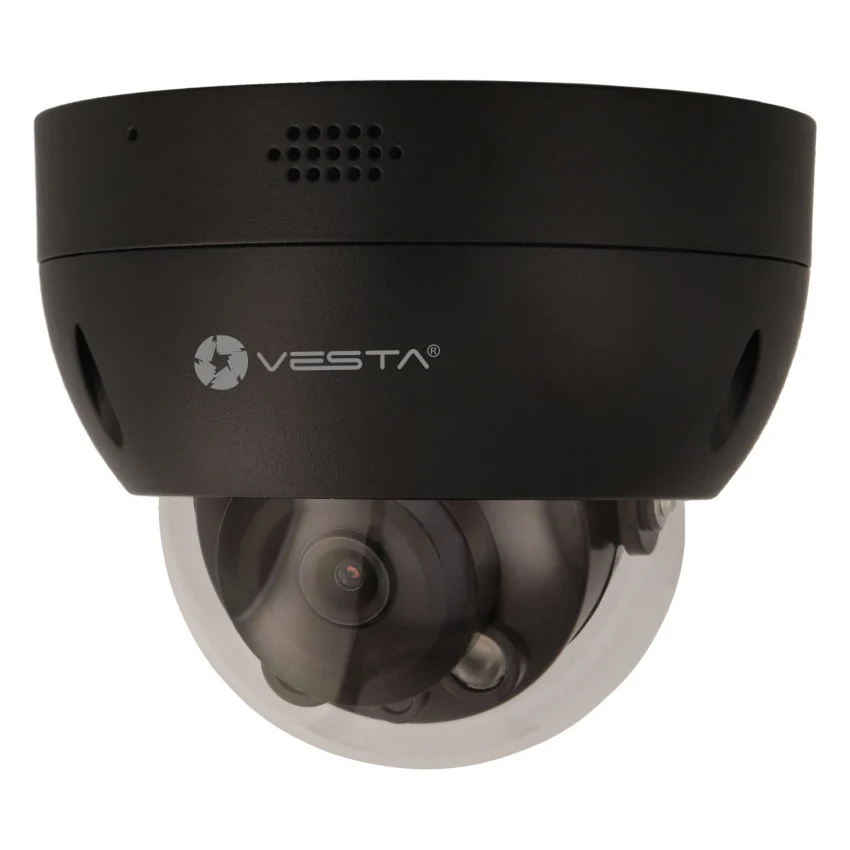 Dome Ip Da 4Mp Active Deterrence Antivandalo Per Esterno Vesta Ipc-D24-Zas-L-B