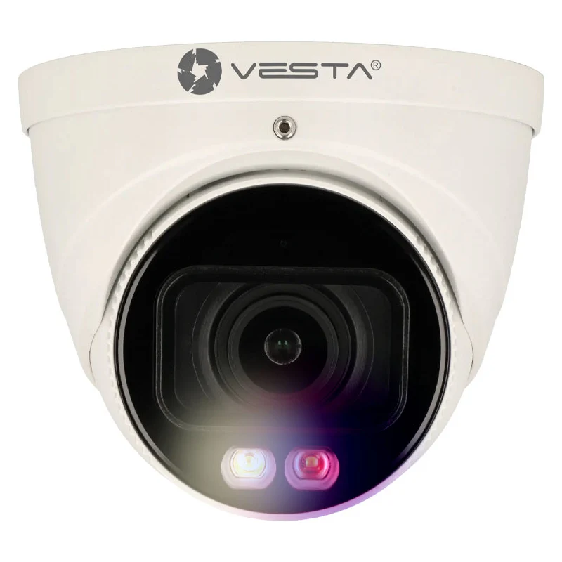 Dome Ip Da 8Mp Smart Dual Light Active Deterrence Pro Ai Vesta Ipc-T38-Zas-Pv