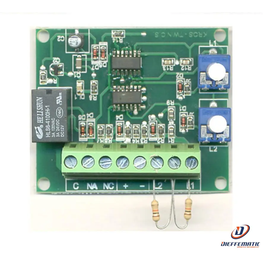 Doppio Amplificatore Regolabile Per Inerziali Securvera Ss-Twnmavsibb