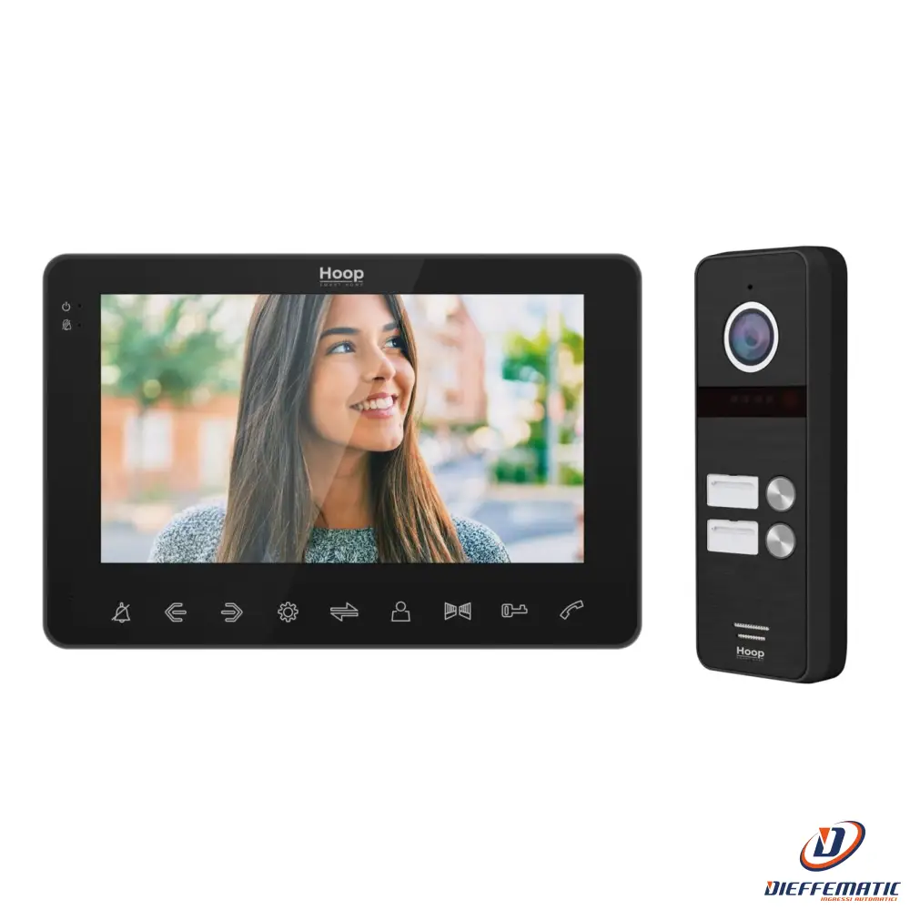 Dplus Kit Videocitofono Monitor Interno + Unità Esterna Kit1_Tag7Wifib
