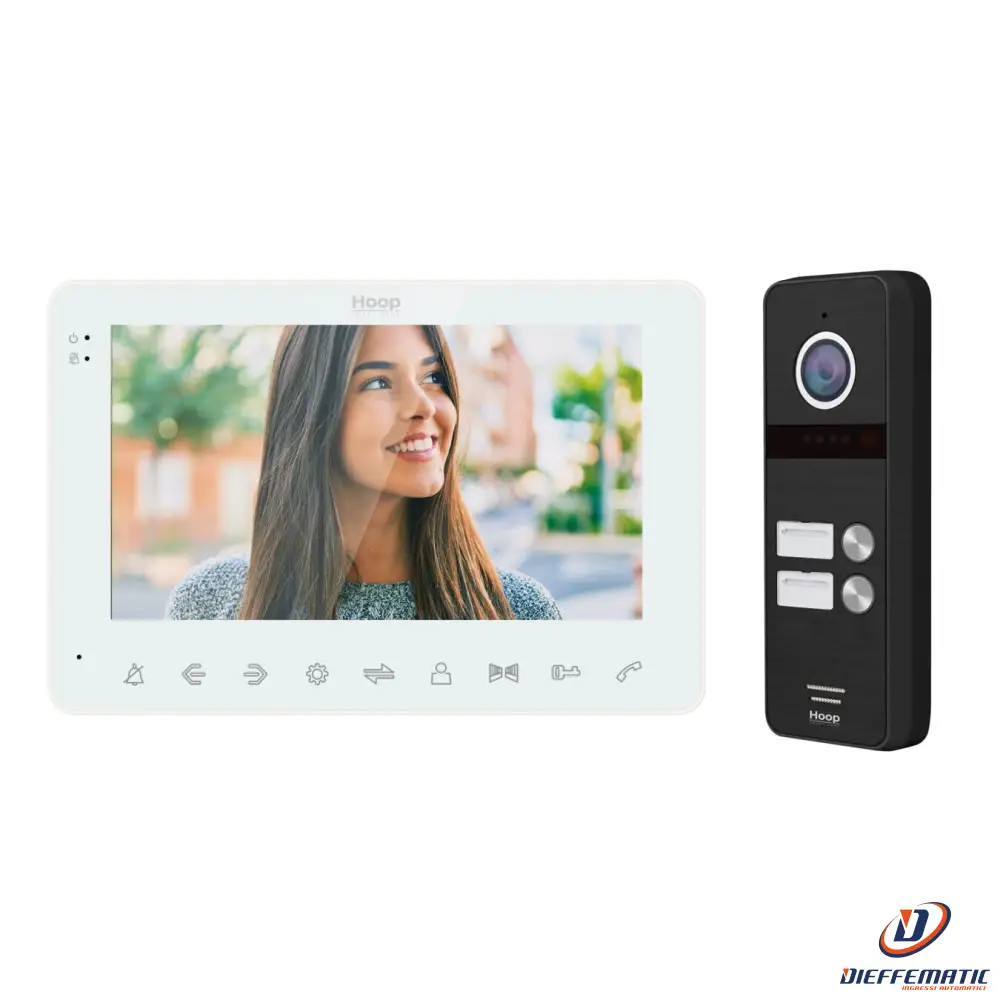 Dplus Kit Videocitofono Monitor Interno + Unità Esterna Kit1_Tag7Wifiw