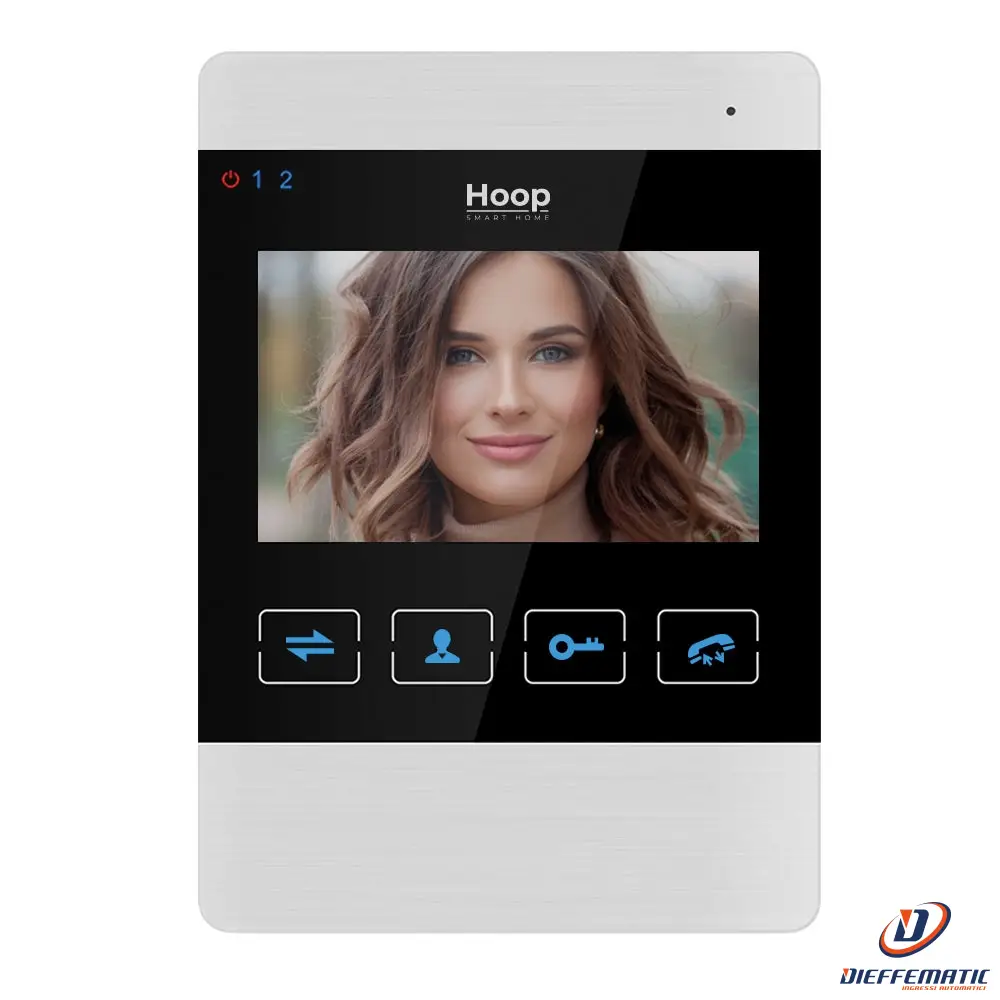 Dplus Monitor Interno Da 4,3 Pollici, Silver Lase4S