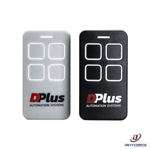 Dplus Telecomando Cancelli Quadricanale 433,92 Mhz, Rolling Code Star 4 9010004