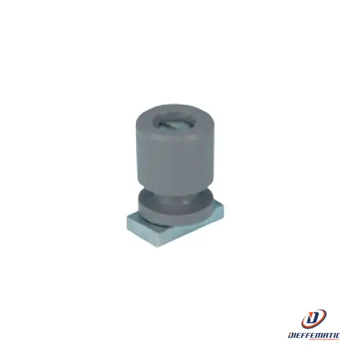 Elemento di arresto per profilo E, altezza 20 mm Bircher ENS-A20 210696