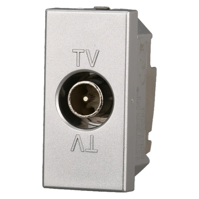 Ettroit Ag2253 Connettore Tv Maschio Passante