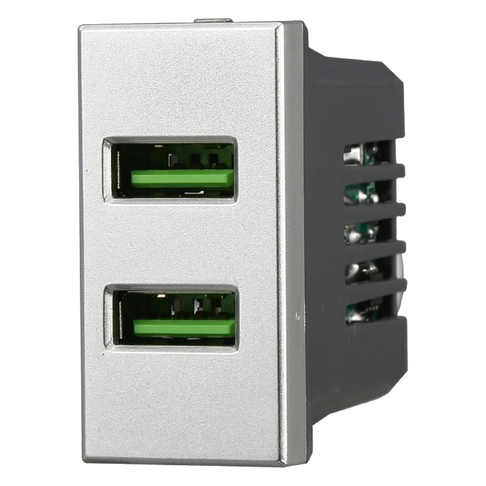 Ettroit Ag2402 Presa Usb 2 Posti 2.1Amh