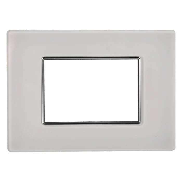 Ettroit An84301 Placca Vetro 3P Bianco