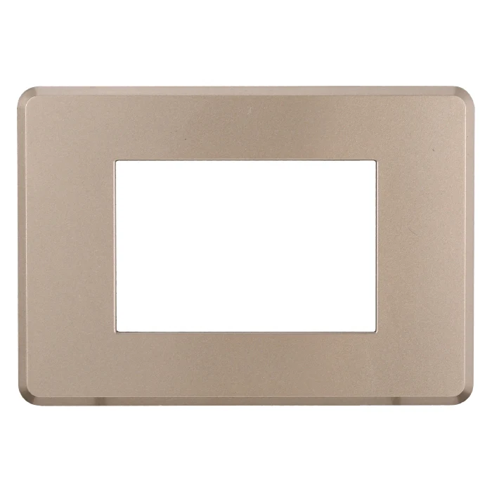 Ettroit An87310 Placca Slim 3P Acciaio Bronzo