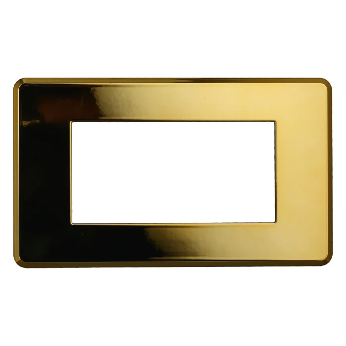 Ettroit An87412 Placca Slim 4P Oro Lucido