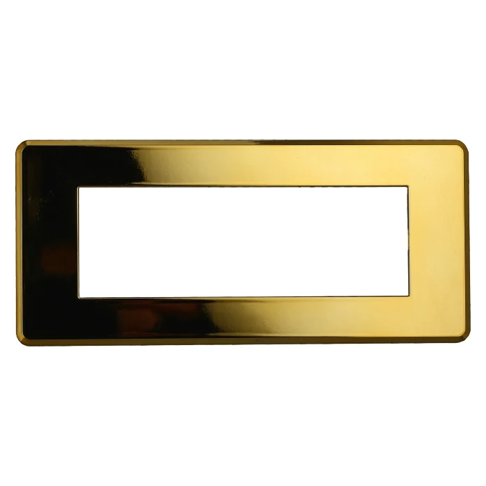 Ettroit An87612 Placca Slim 6P Oro Lucido