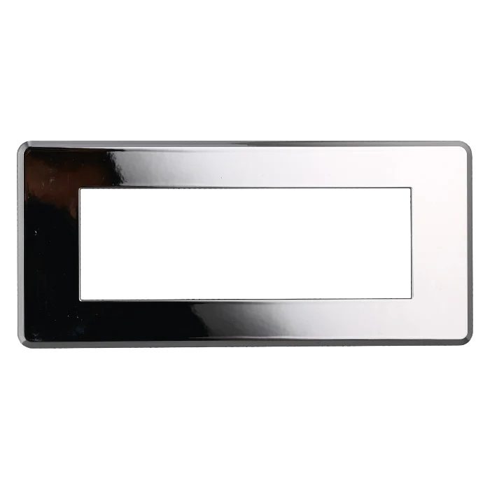 Ettroit An87613 Placca Slim 6P Cromato Lucido