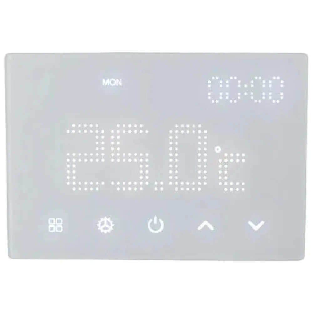 Ettroit Et4301 Termostato Programmabile Da Incasso 230V Display Touch Bianco