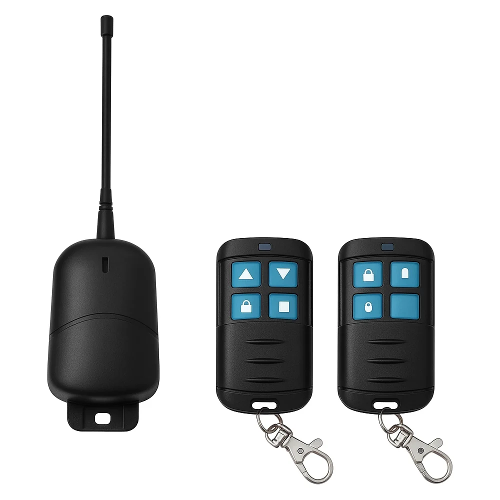 Ettroit Et6002 Kit Ricevitore Per Automazione Cancelli Con 2 Telecomandi Universali 433Mhz Ip65 Esterno
