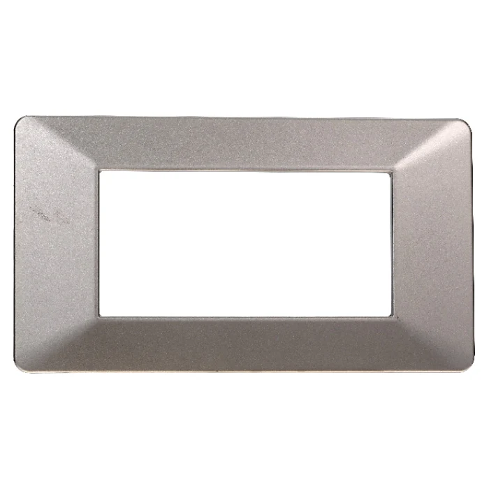 Ettroit Ev83408 Placca Plastica 4P Titanio