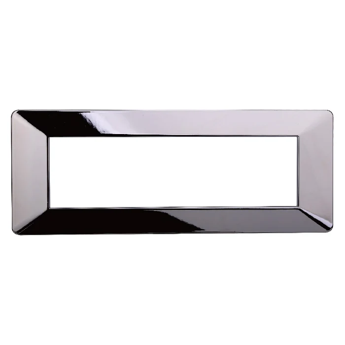 Ettroit Ev83713 Placca Plastica 7P Cromato Lucido