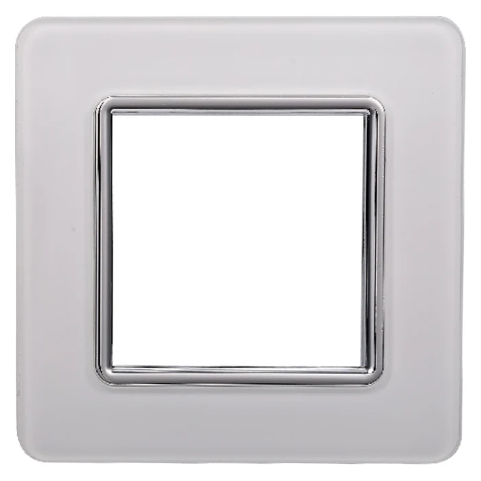 Ettroit Ev84201 Placca Vetro 2P Bianco