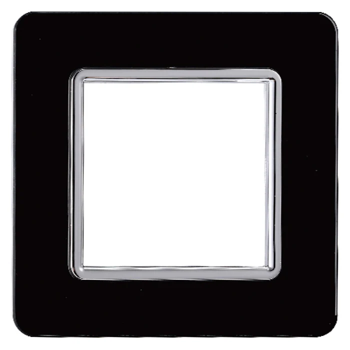 Ettroit Ev84202 Placca Vetro 2P Nero