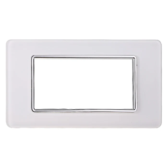Ettroit Ev84401 Placca Vetro 4P Bianco
