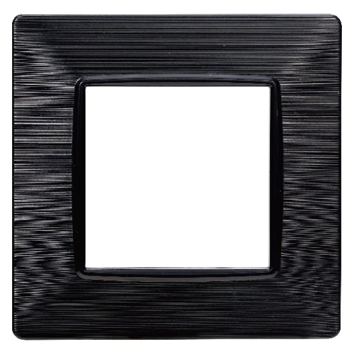 Ettroit Ev85214 Placca 2P Nero Satinato