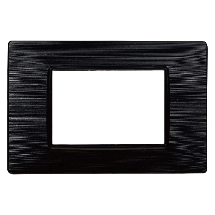 Ettroit Ev85314 Placca 3P Nero Satinato