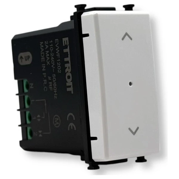 Ettroit Evwf1202 Wifi Smart Connesso Pulsante Per Tapparella Tuya