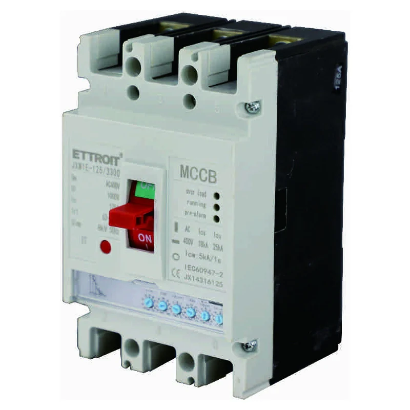 Ettroit Jx14316125 Interruttore Automatico 3P Con Raggio Regolabile 63-125A-25Ka