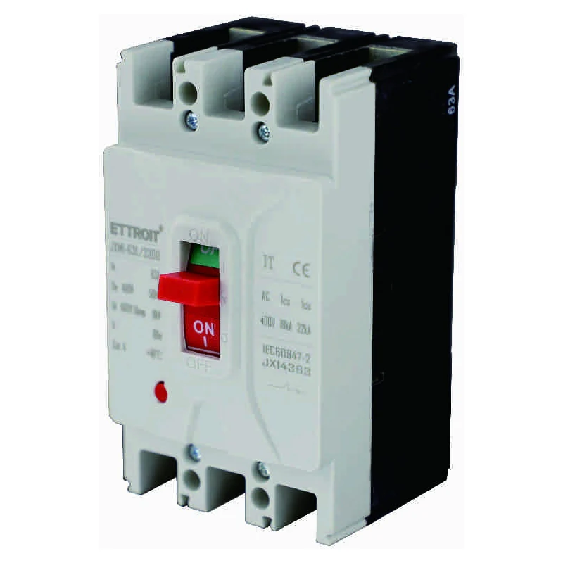 Ettroit Jx14363 Jxm1 Interruttori Scatolati Magnetotermici 3P 63A 380V-25Ka