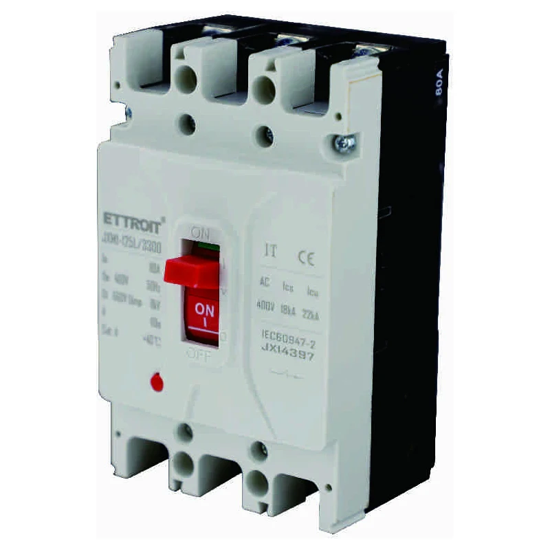 Ettroit Jx14397 Jxm1 Interruttori Scatolati Magnetotermici 3P 80A 380V-25Ka
