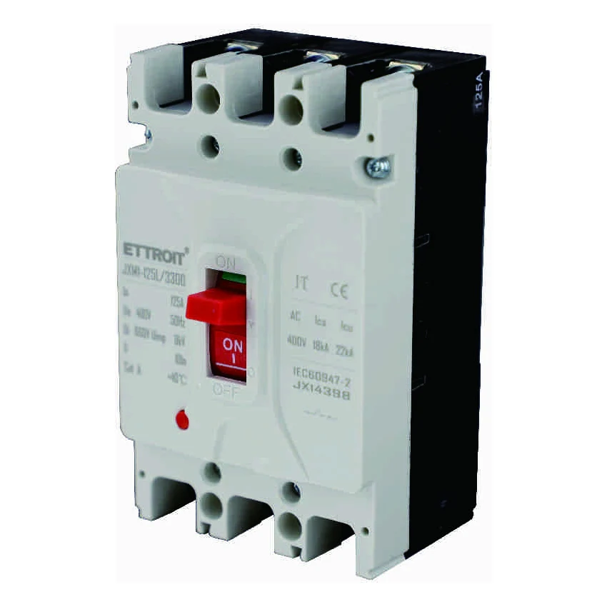 Ettroit Jx14398 Jxm1 Interruttori Scatolati Magnetotermici 3P 125A 380V-25Ka