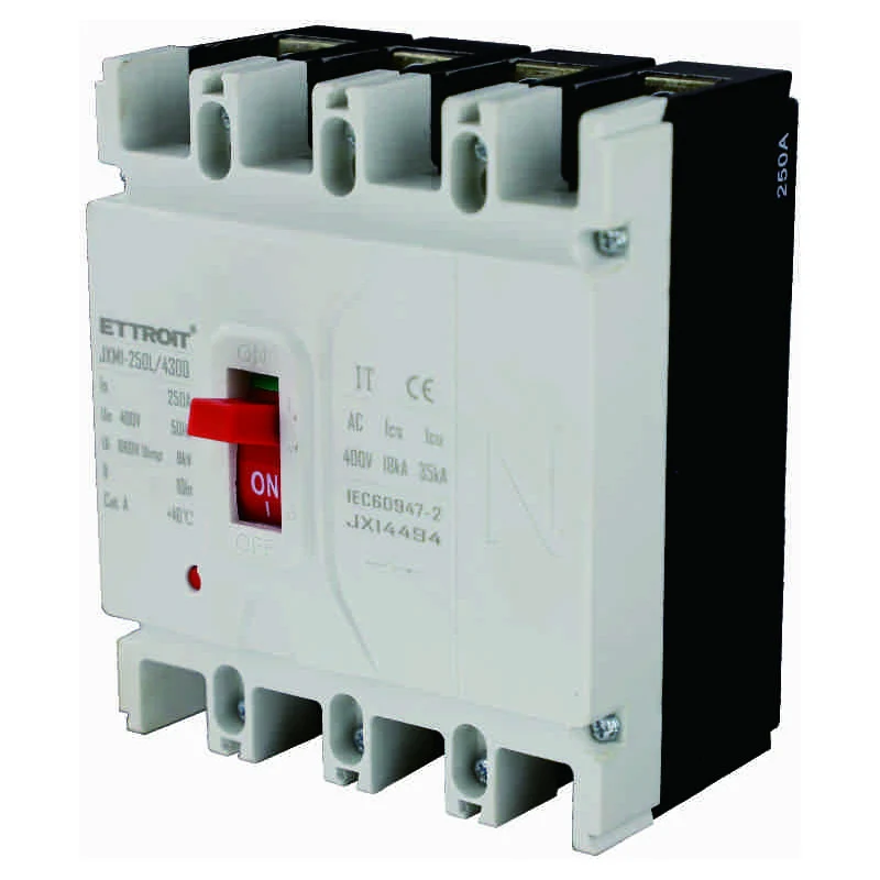 Ettroit Jx14494 Jxm1 Interruttori Scatolati Magnetotermici 4P 250A 380V-35Ka