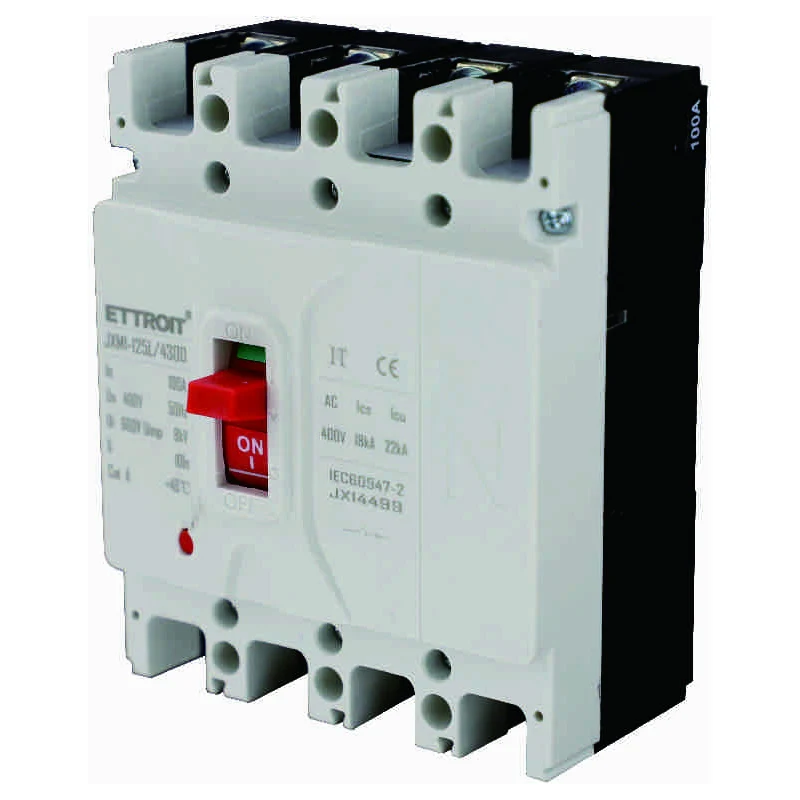 Ettroit Jx14499 Jxm1 Interruttori Scatolati Magnetotermici 4P 100A 380V-25Ka
