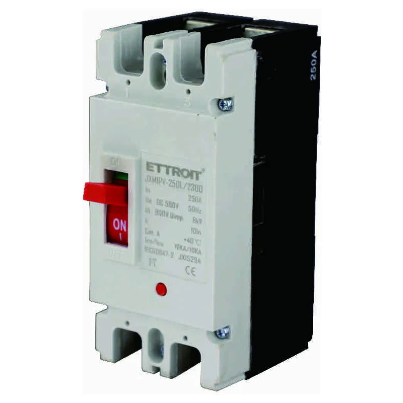 Ettroit Jx15294 Jxm1Pv Interruttori Scatolati Magnetotermici 2P 250A Dc 500V-10Ka