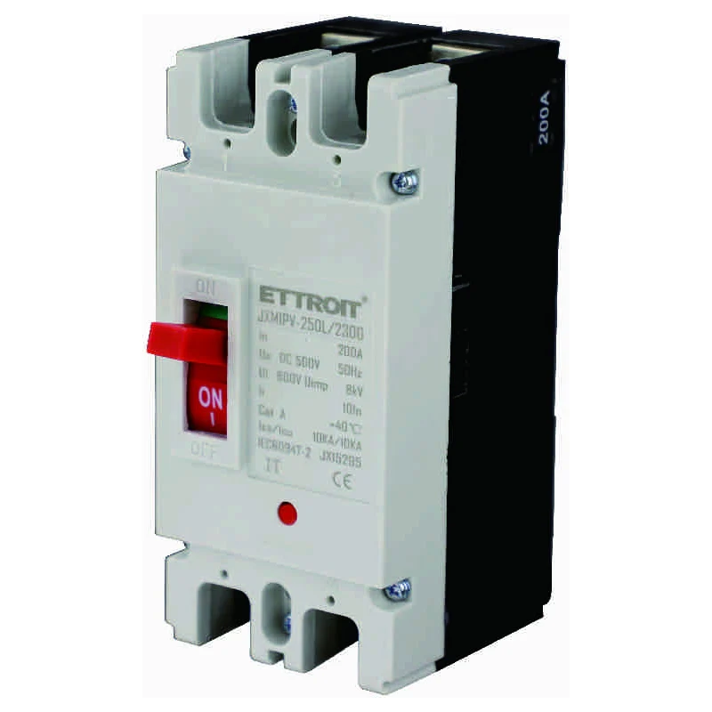 Ettroit Jx15295 Jxm1Pv Interruttori Scatolati Magnetotermici 2P 200A Dc 500V-10Ka